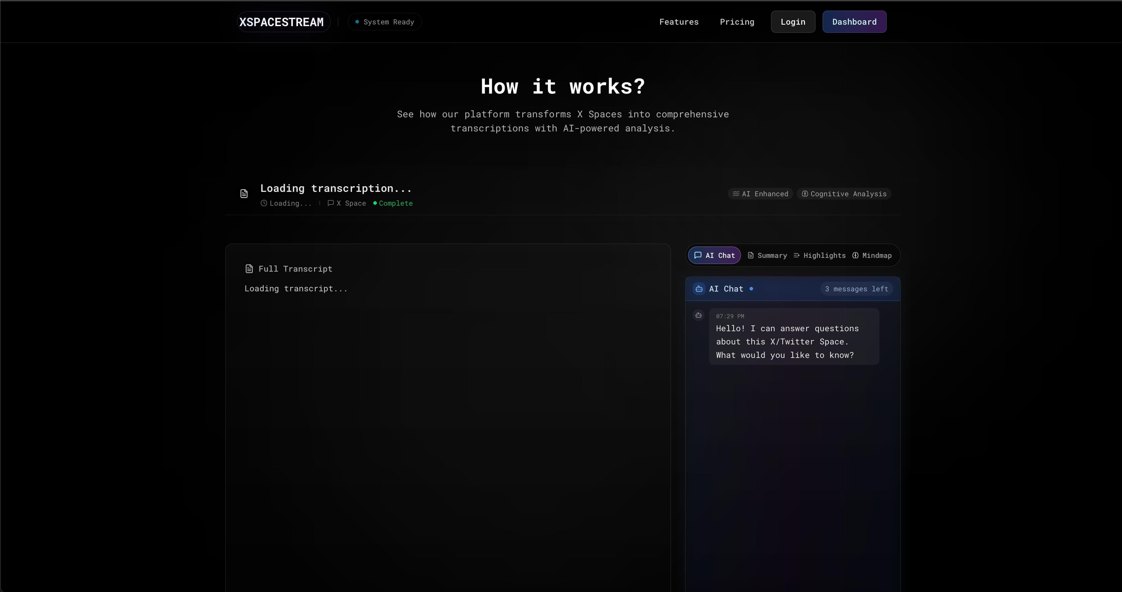 XSPACESTREAM preview